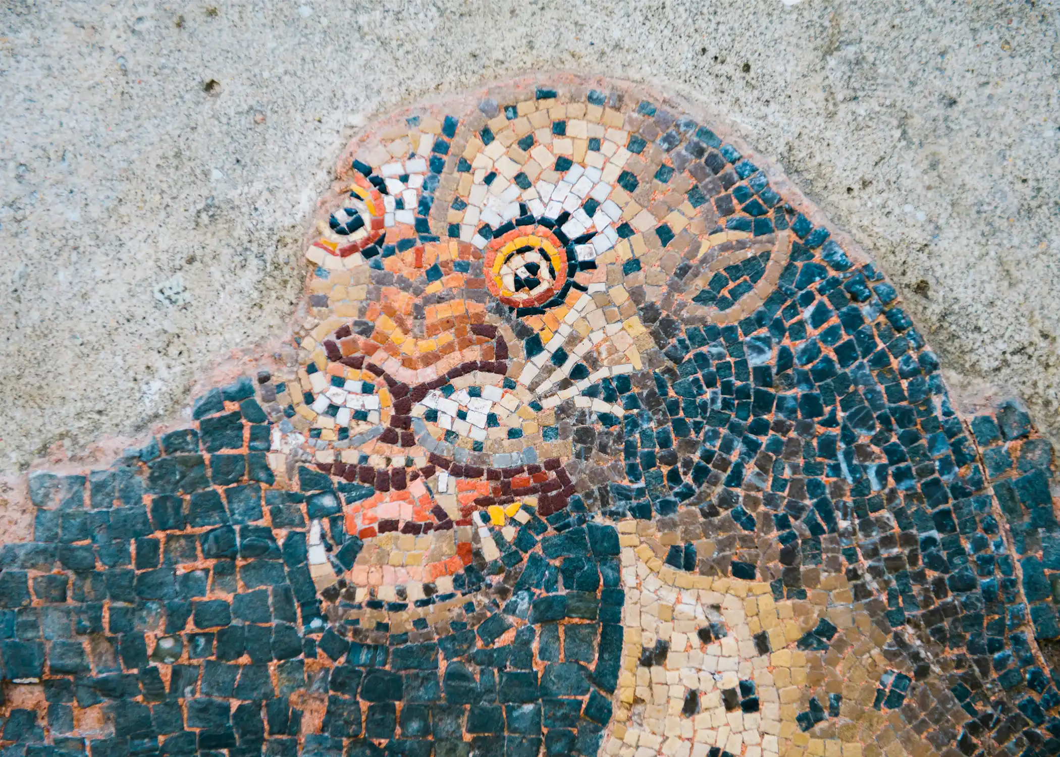 Greek Mosaic Art.